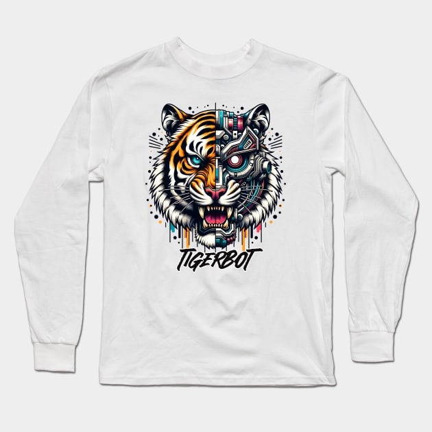 You didn't know Tiger is Robot Long Sleeve T-Shirt by DrextorArtist